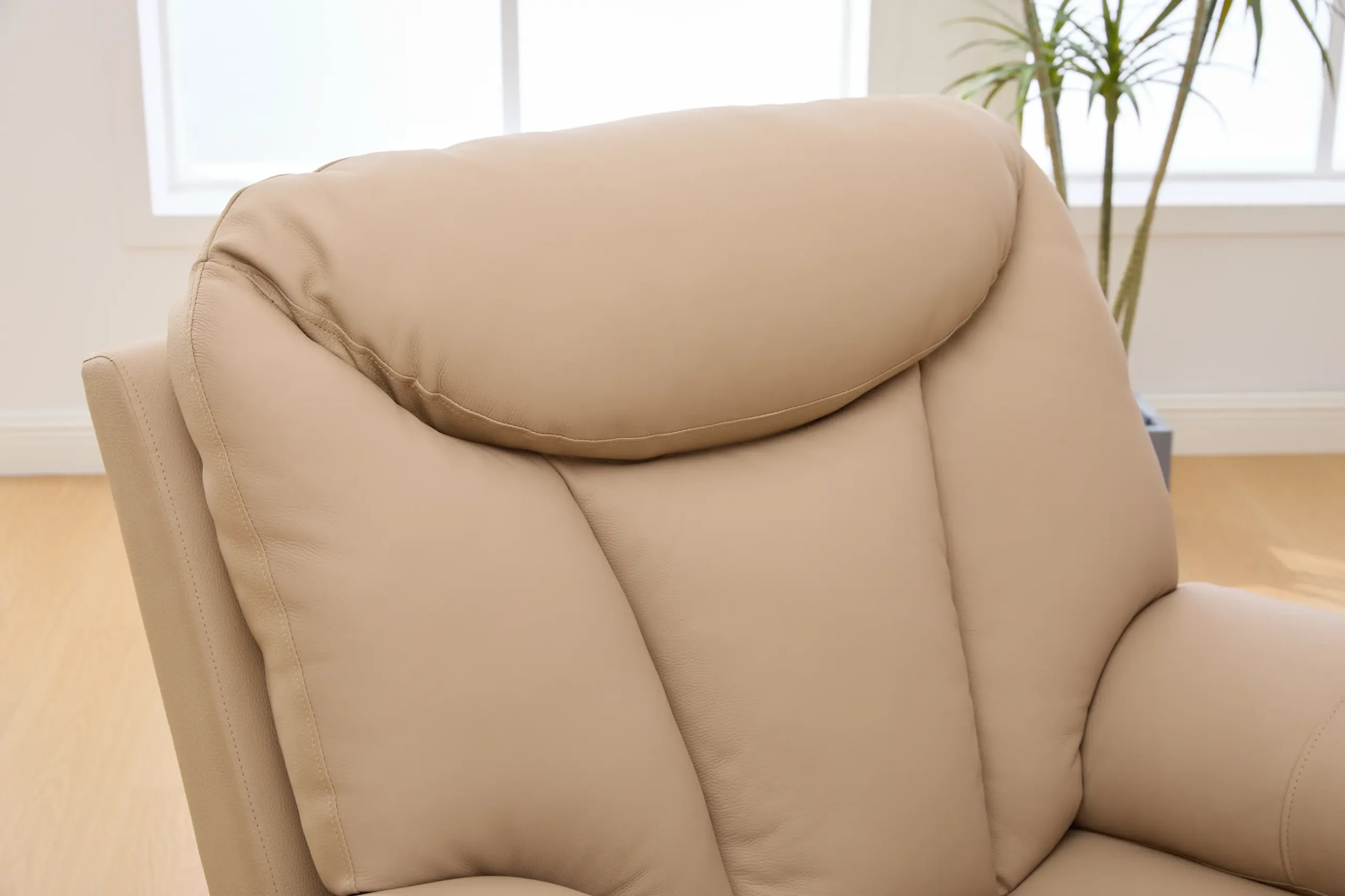 Odinis fotelis su reglaineriu YORK-BEIGE – 107x96xH106 cm-11
