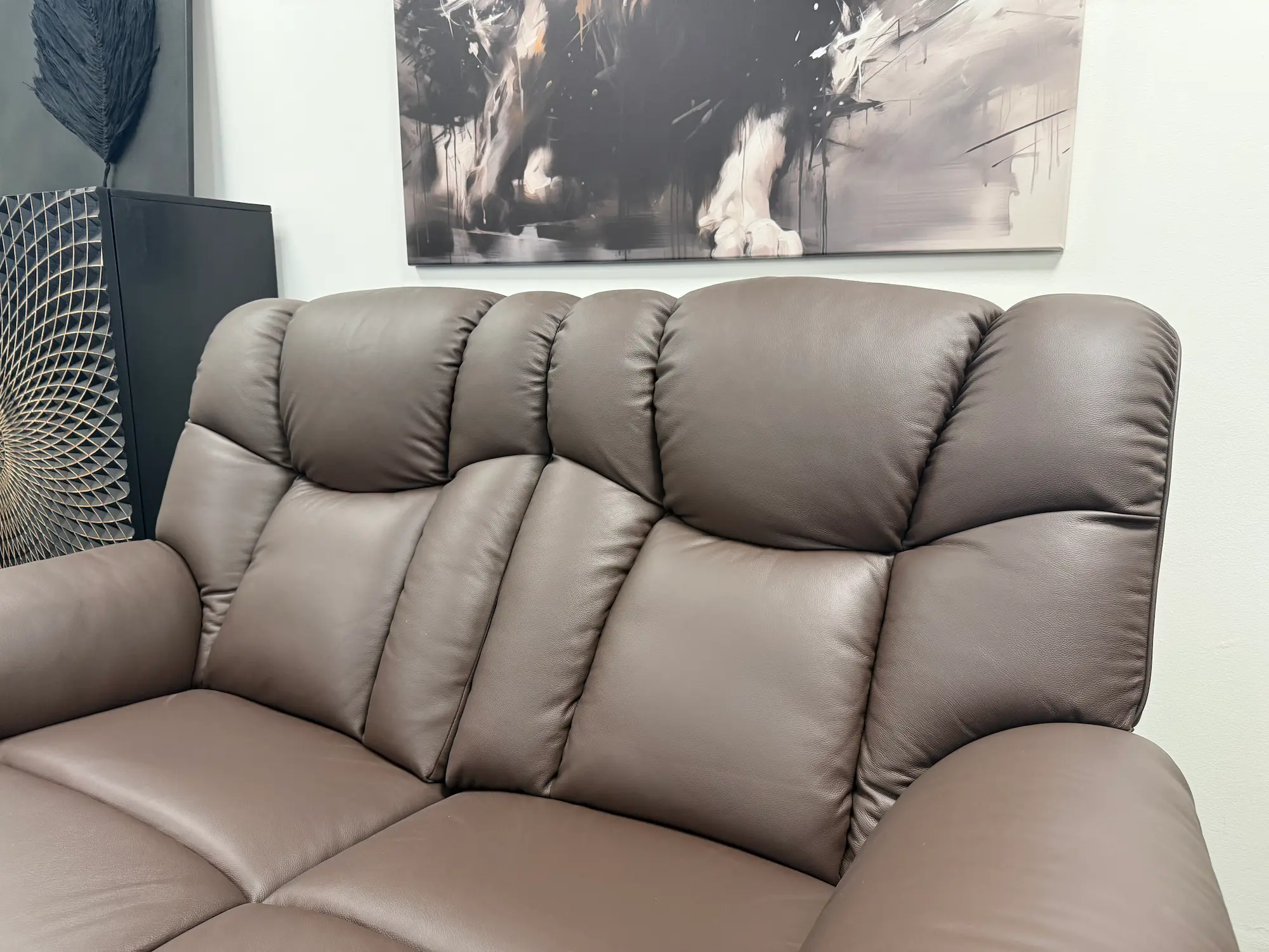 Odinis komplektas 3RR-2RR-1R su reglaineriais COMFORT – rudos spalvos oda-10