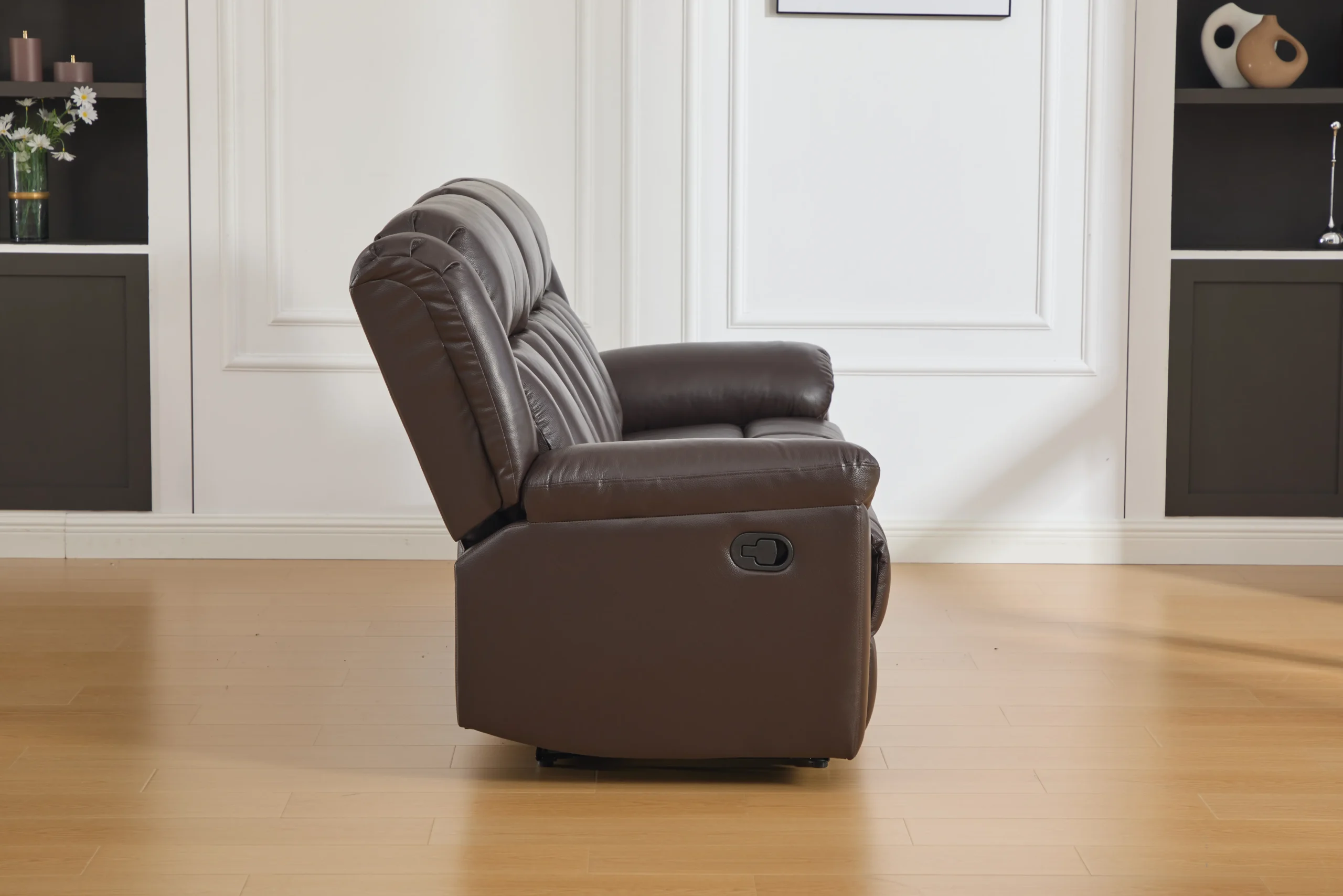 Trivietė odinė sofa su reglaineriais DETROIT - 215x95xH104 cm-,