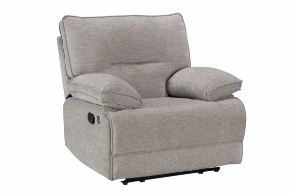Fotelis su reglainerio mechanizmu NEVADA – 115x97xH110 cm – pilkšva spalva