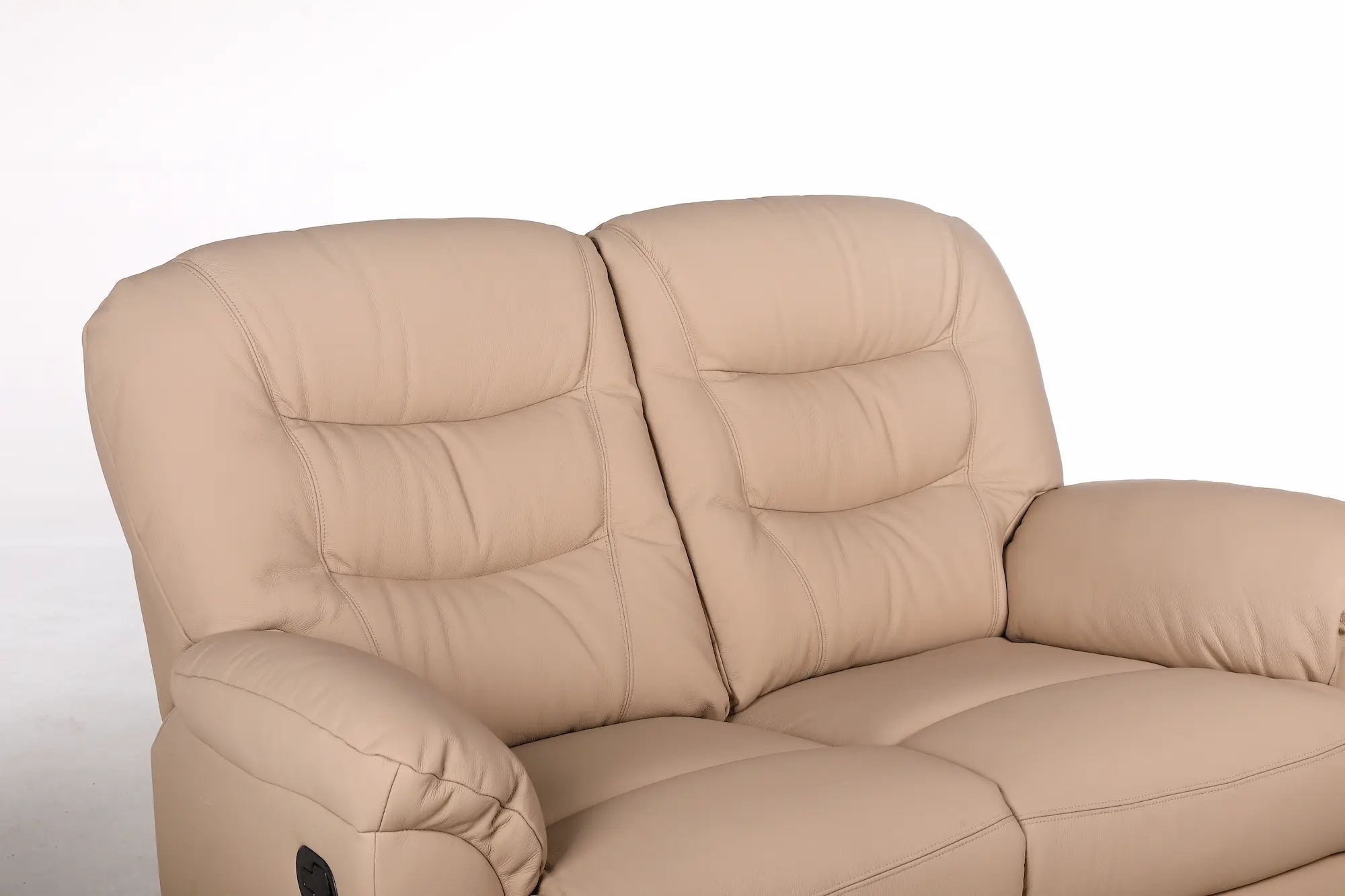 Odinė dvivietė sofa su dviem reglaineriais WINDSOR-148x98xH102 cm – cappucchino spalva-3