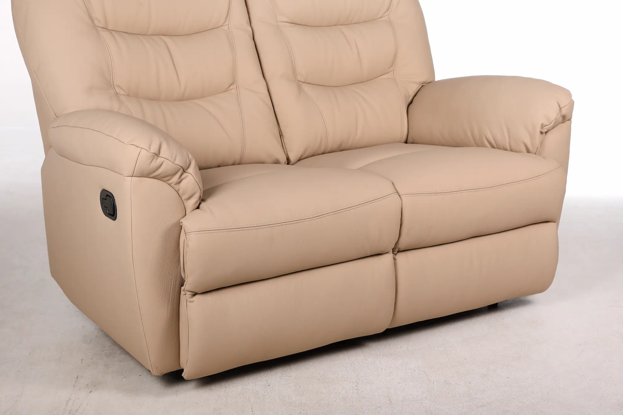 Odinė dvivietė sofa su dviem reglaineriais WINDSOR-148x98xH102 cm – cappucchino spalva-5