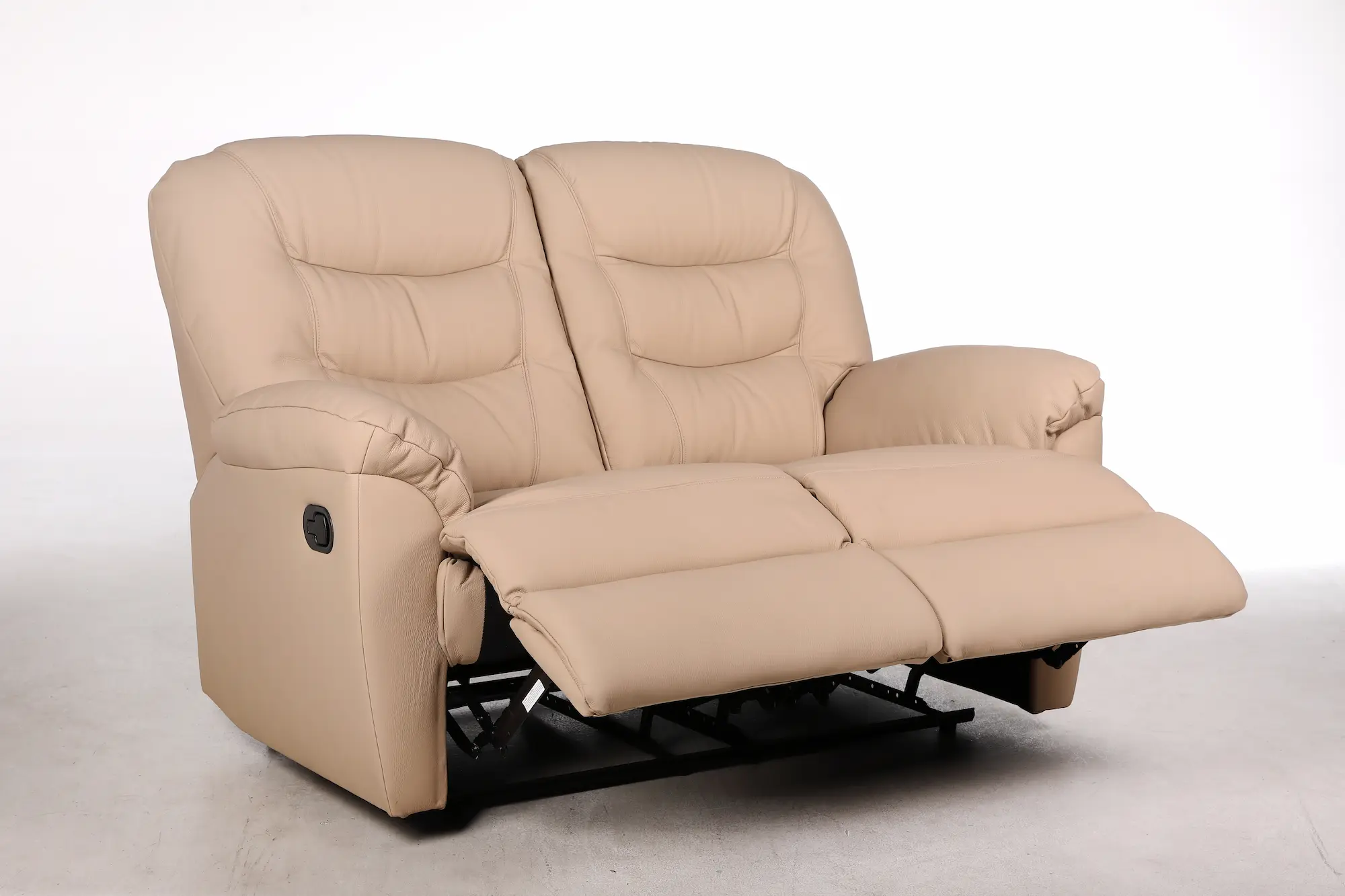 Odinė dvivietė sofa su dviem reglaineriais WINDSOR-148x98xH102 cm – cappucchino spalva-7