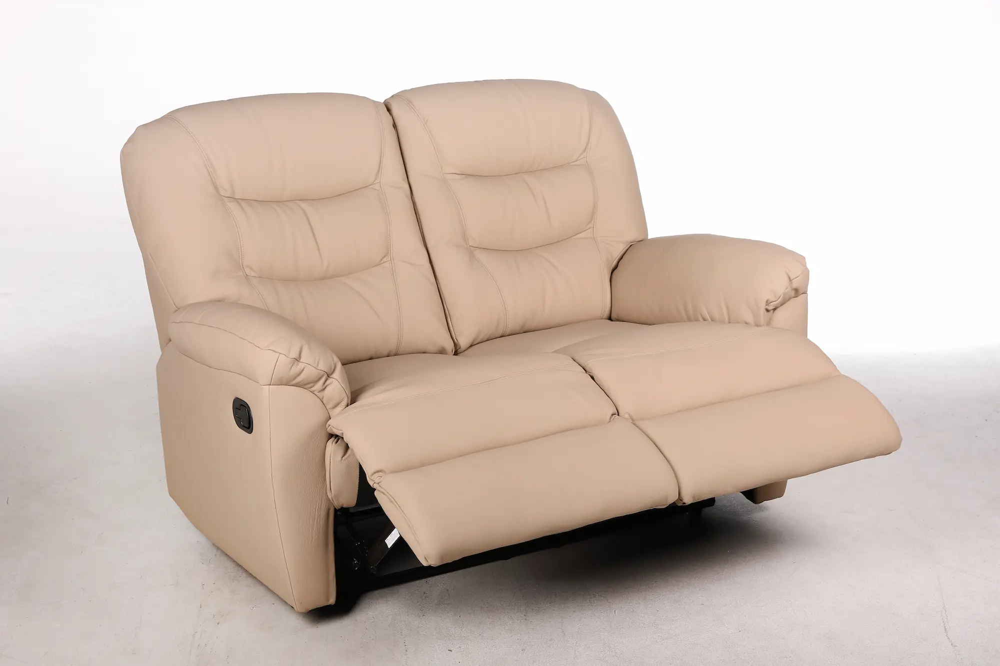 Odinė dvivietė sofa su dviem reglaineriais WINDSOR-148x98xH102 cm – cappucchino spalva-8