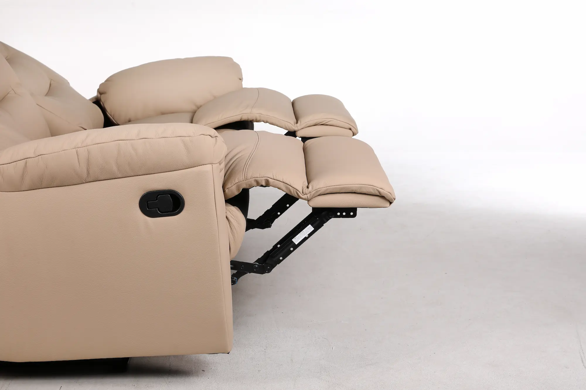 Odinė trivietė sofa su dviem reglaineriais WINDSOR-205x98xH102 cm – cappucchino spalva-16