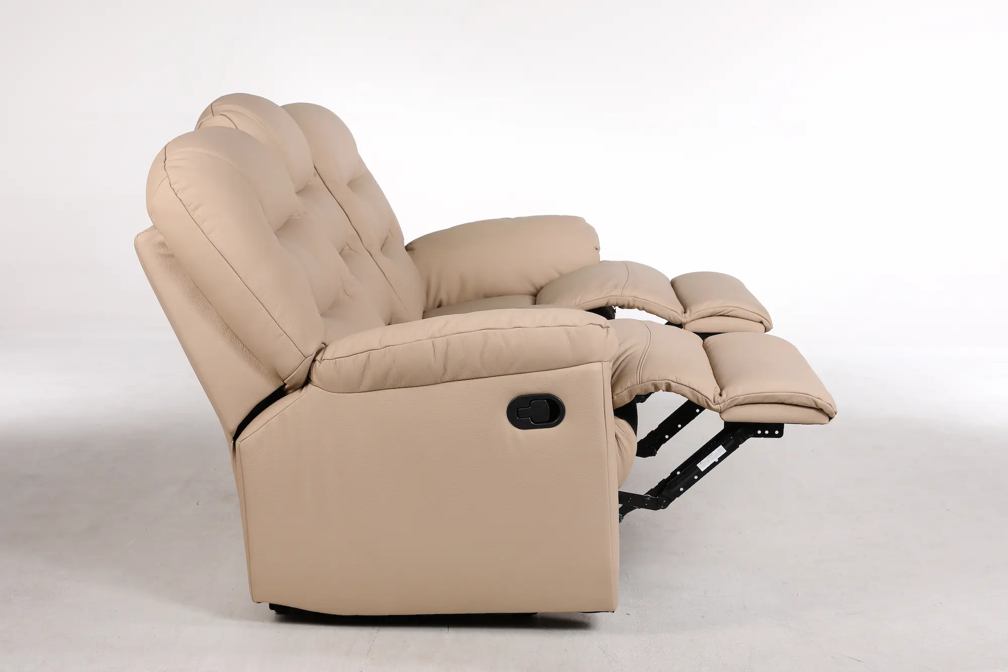 Odinė trivietė sofa su dviem reglaineriais WINDSOR-205x98xH102 cm – cappucchino spalva-18