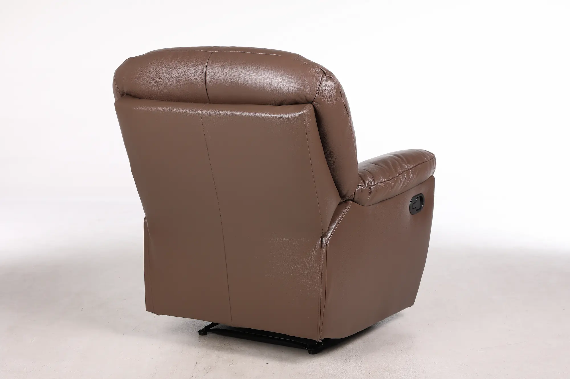 Odinis fotelis su reglaineriu WINDSOR-93x98xH102 cm-ruda spalva-8