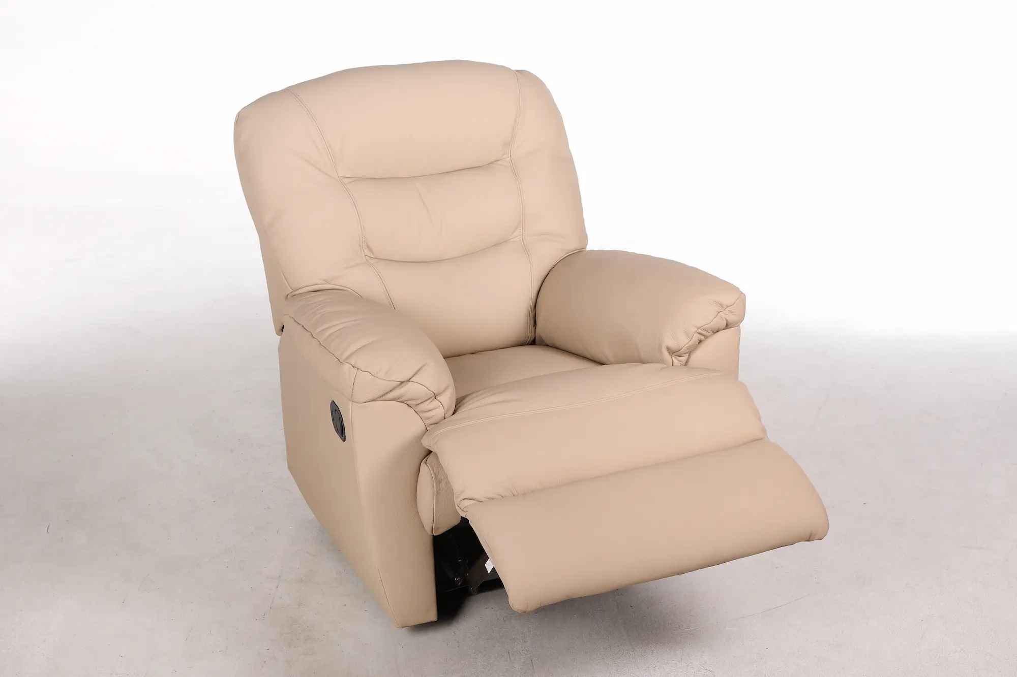 Odinis fotelis su reglaineriu WINDSOR-93x98xH102 cm – cappucchino spalva-10