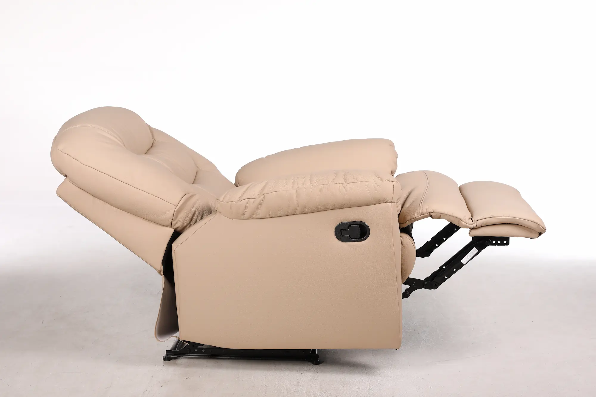 Odinis fotelis su reglaineriu WINDSOR-93x98xH102 cm – cappucchino spalva-12