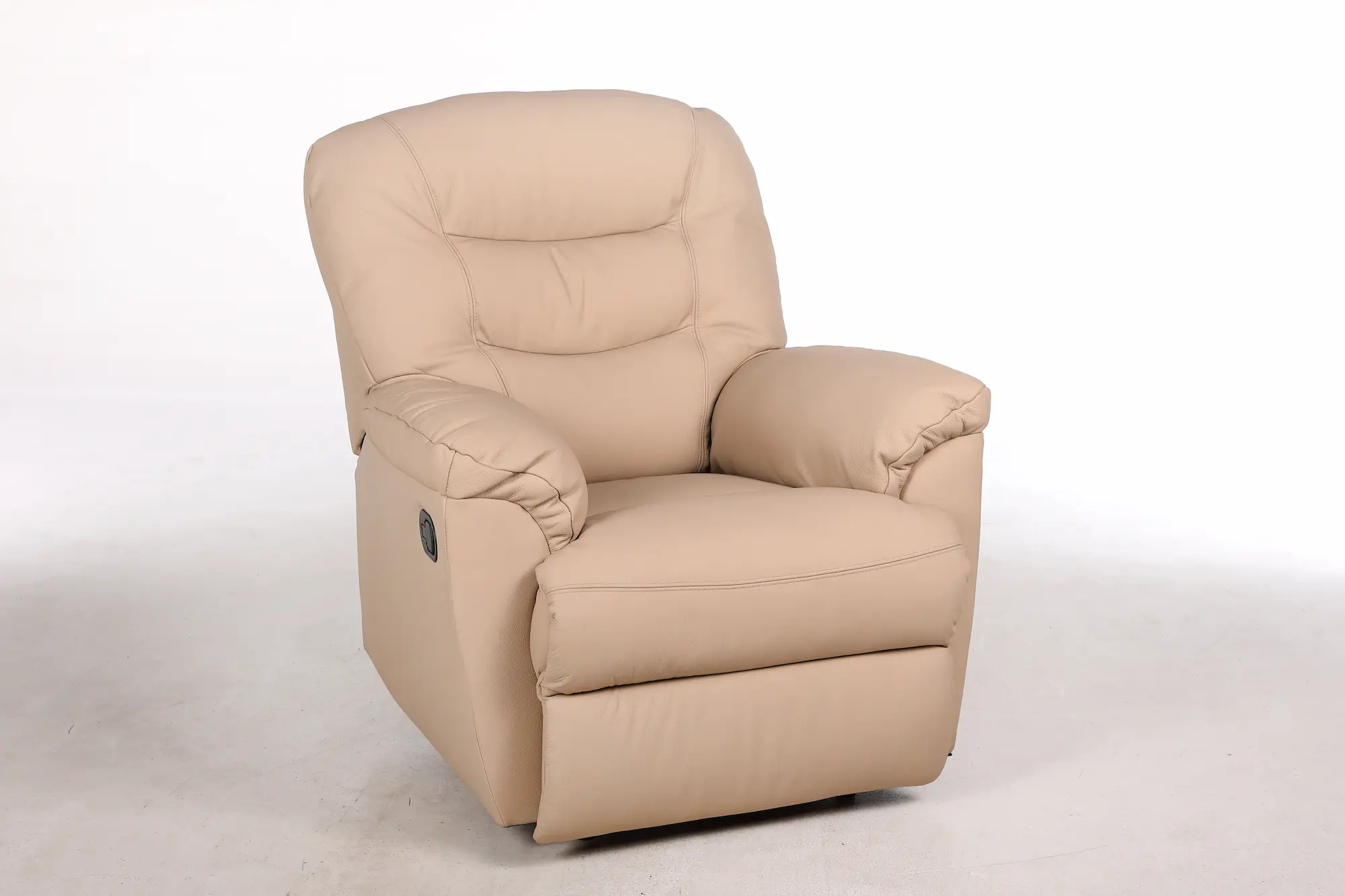 Odinis fotelis su reglaineriu WINDSOR-93x98xH102 cm – cappucchino spalva-3