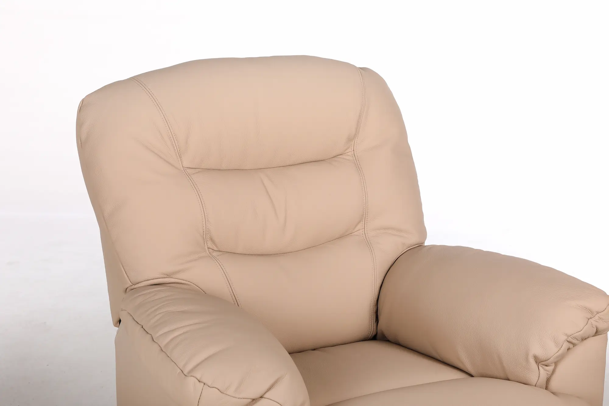 Odinis fotelis su reglaineriu WINDSOR-93x98xH102 cm – cappucchino spalva-4