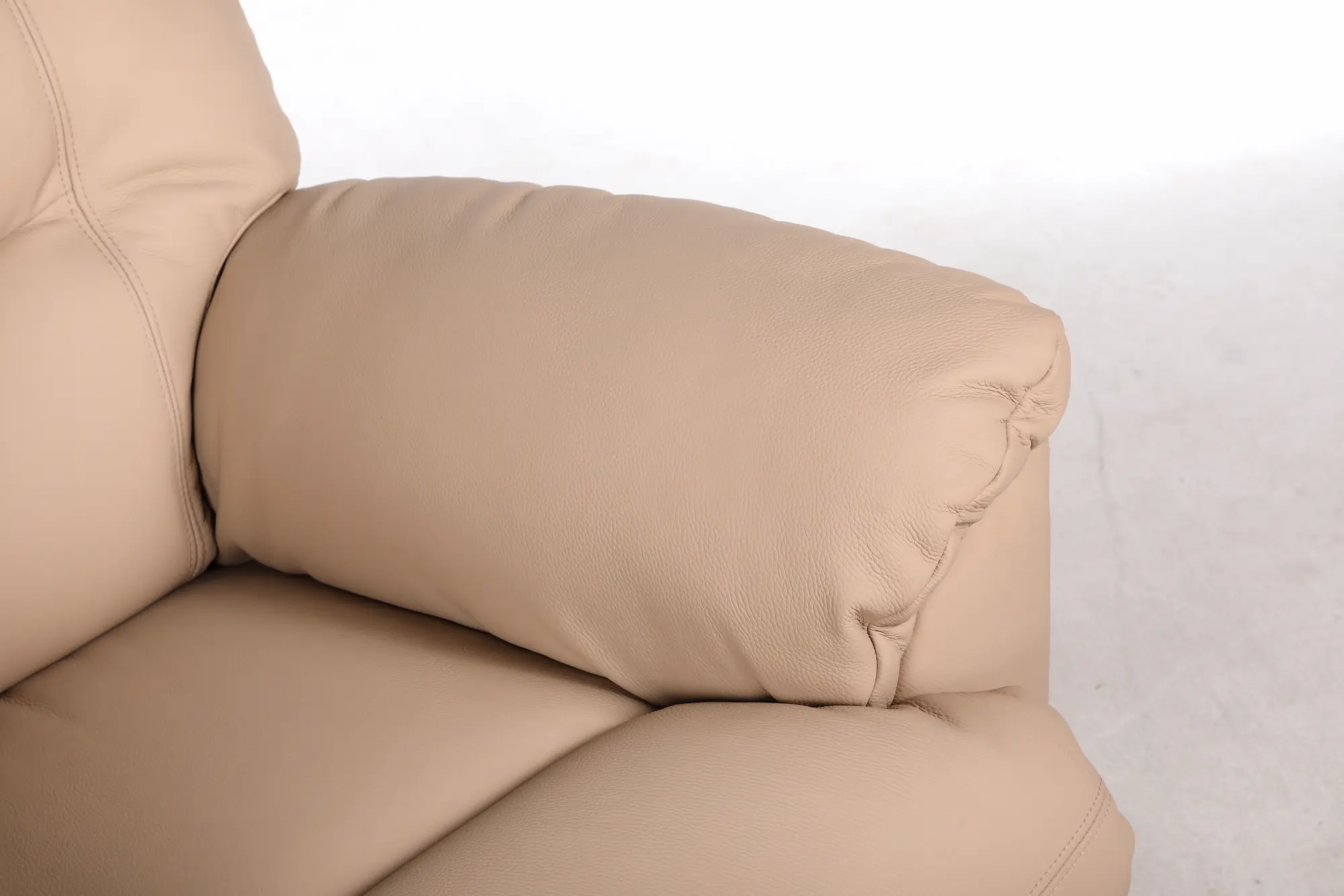 Odinis fotelis su reglaineriu WINDSOR-93x98xH102 cm – cappucchino spalva-6