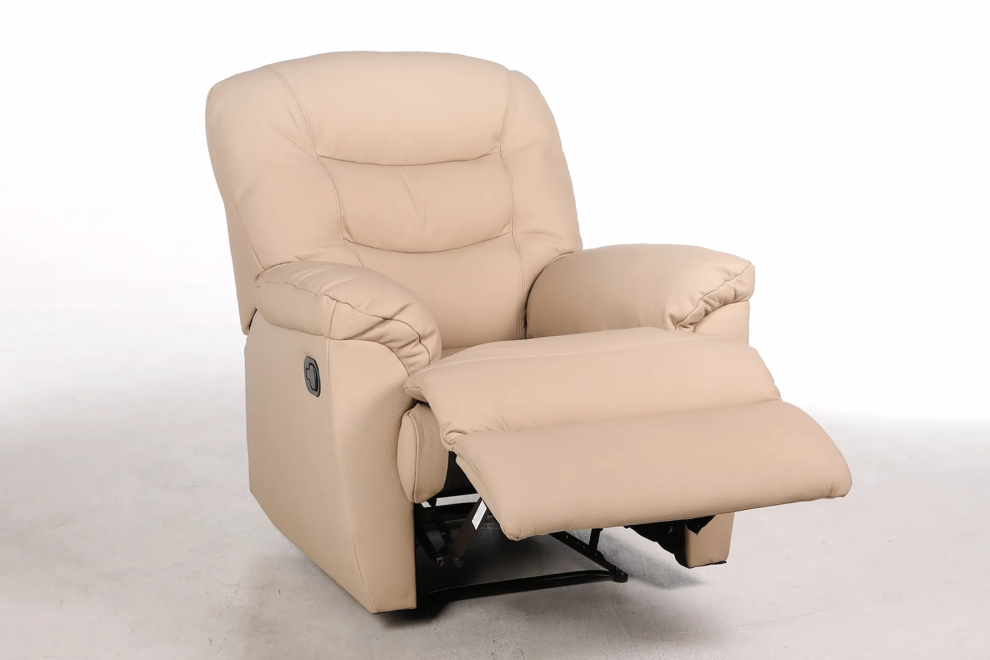 Odinis fotelis su reglaineriu WINDSOR-93x98xH102 cm – cappucchino spalva-9