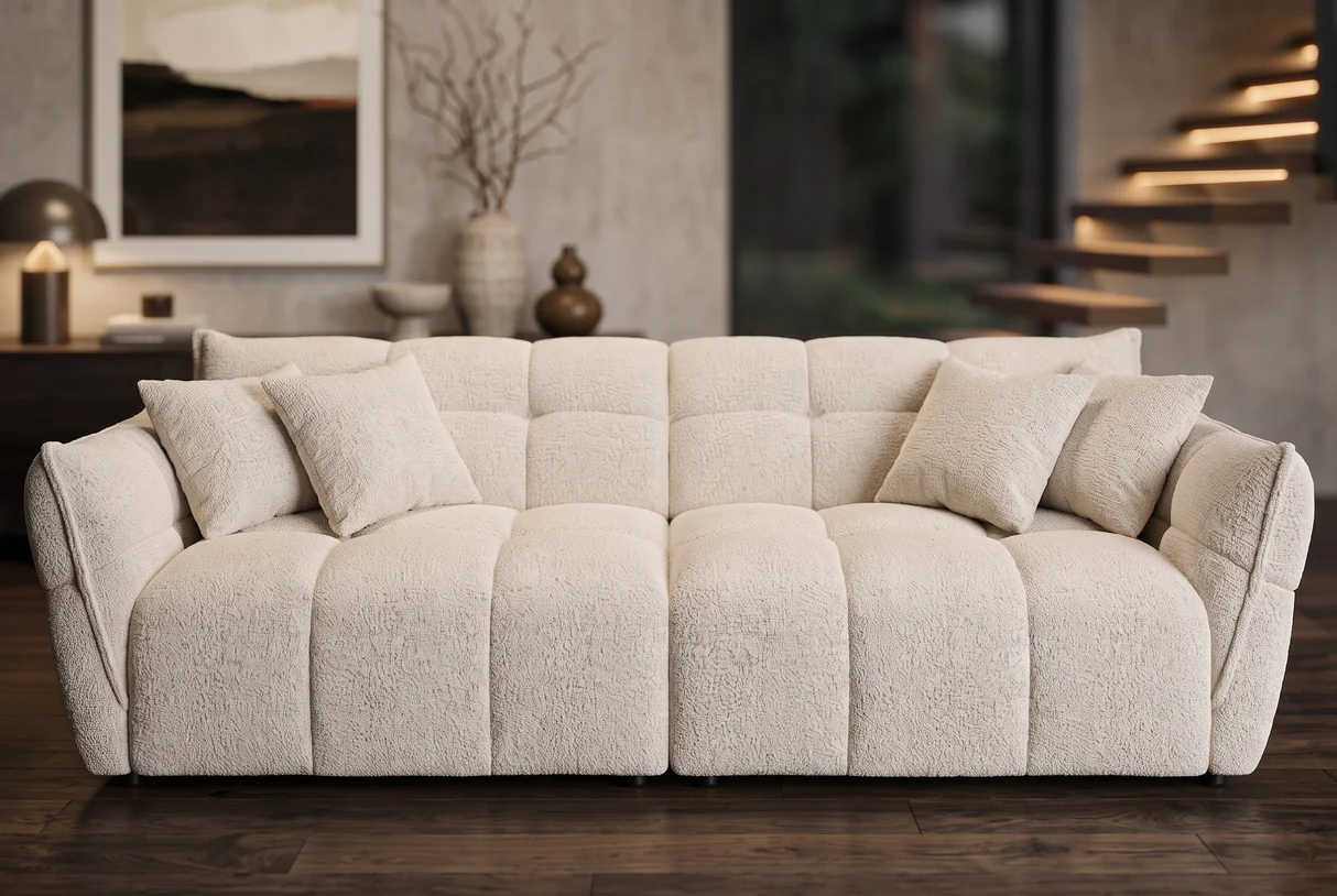 Sofa CLOUDY – 260x102xH81 cm – beige spalva-3