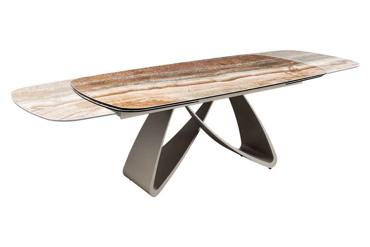 Valgomojo stalas INFINITY-ONYX 180 (220-260)x90xH76 cm-9