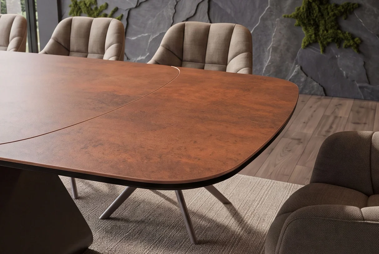 Valgomojo stalas INFINITY-RUST 180 (220-260)x90xH76 cm-7