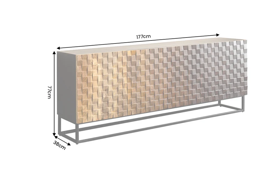 Komoda SHADE 177x38x77 cm-8